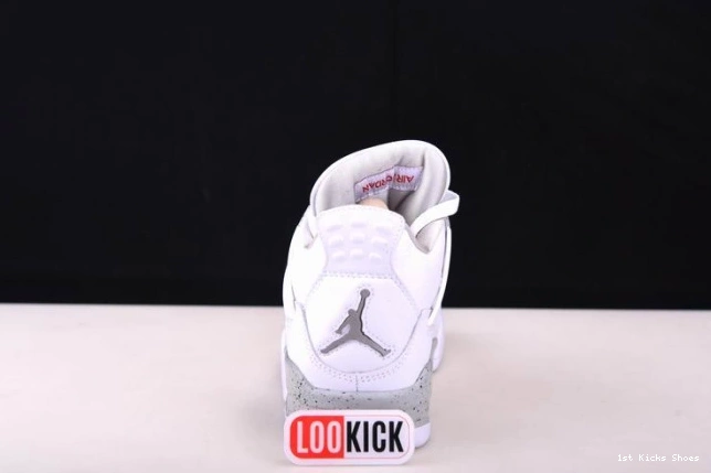 1st Kicks (2021) Oreo Jordan CT8527-100 Retro 4 White 0703